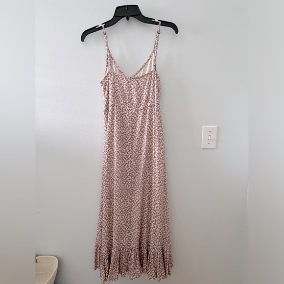 NWOT Rails Frida Garden Party HighLow Floral Ruffle Dress w/drawstring waist -Sm - Picture 10 of 16